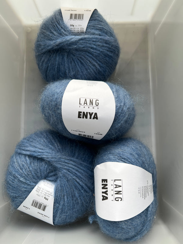 Enya, blåt sæt