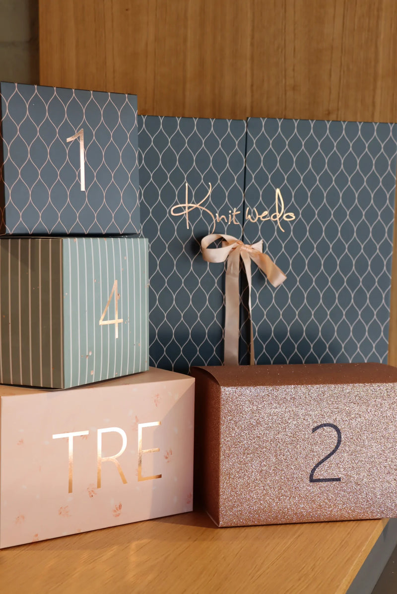 Indpakning adventskalender