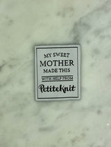 Petiteknit labels flere varianter
