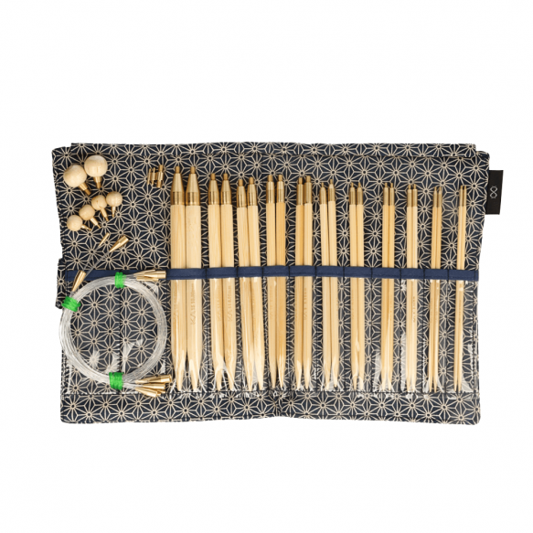 SHIROTAKE - Komplet sæt med etui og tipper i 14 cm