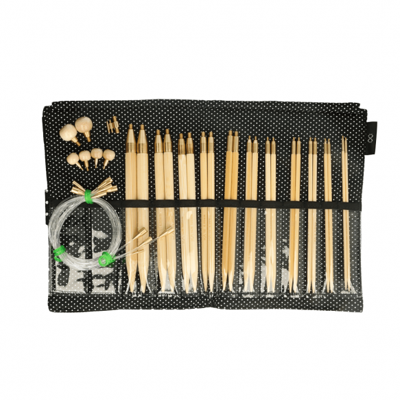 SHIROTAKE - Komplet sæt med etui og tipper i 14 cm